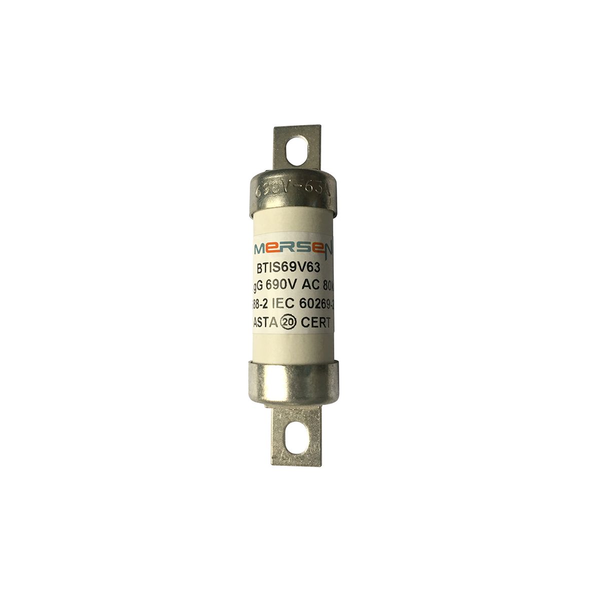 R1006587 - Offset Tag fuse-links gG BTIS 690VAC/460VDC 63A
